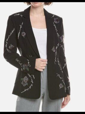 Cinq À Sept Italian Love Letter Cheyenne Blazer Women's  NWT size8